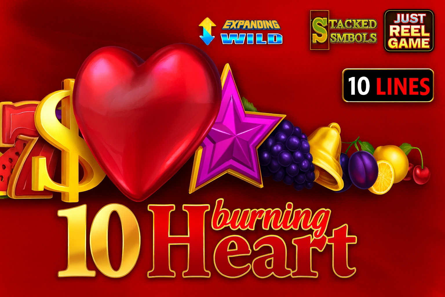 10 Burning Heart Slot